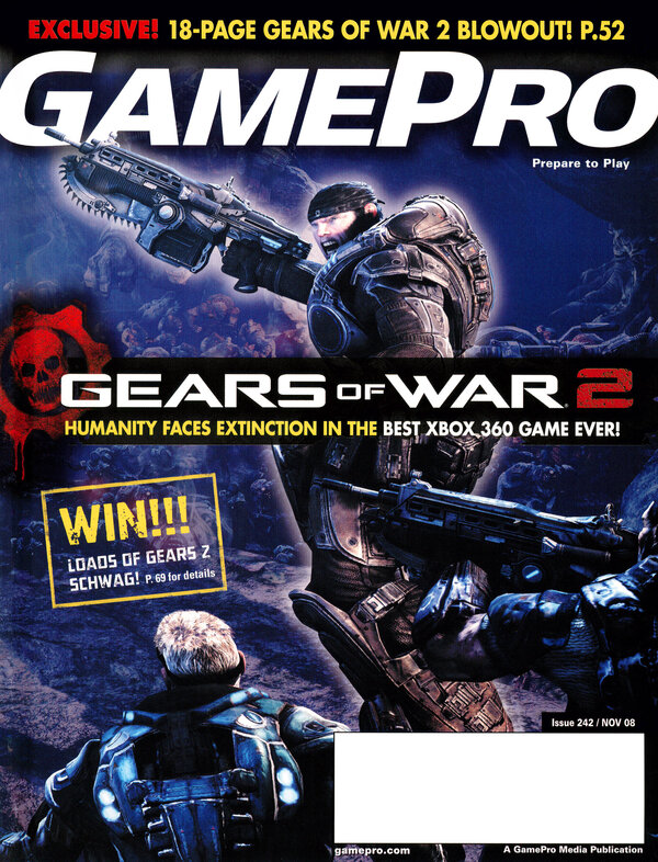 GamePro Issue 242 (November 2008) cover